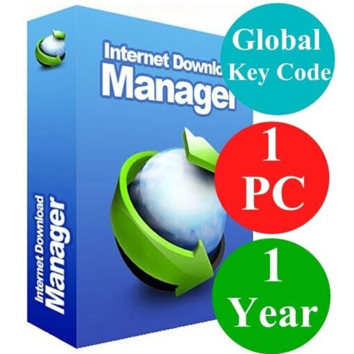 Internet Download Manager (1-year license)